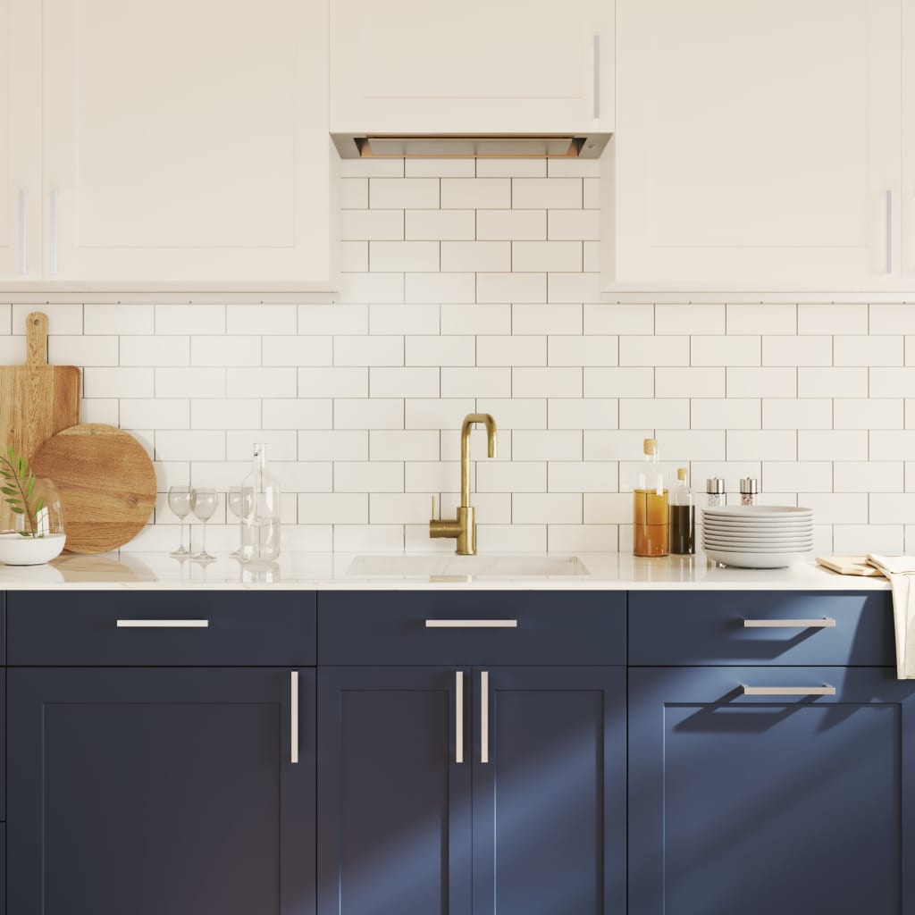 Vidaxl handvatten 20 st 192 mm roestvrij staal zilverkleurig