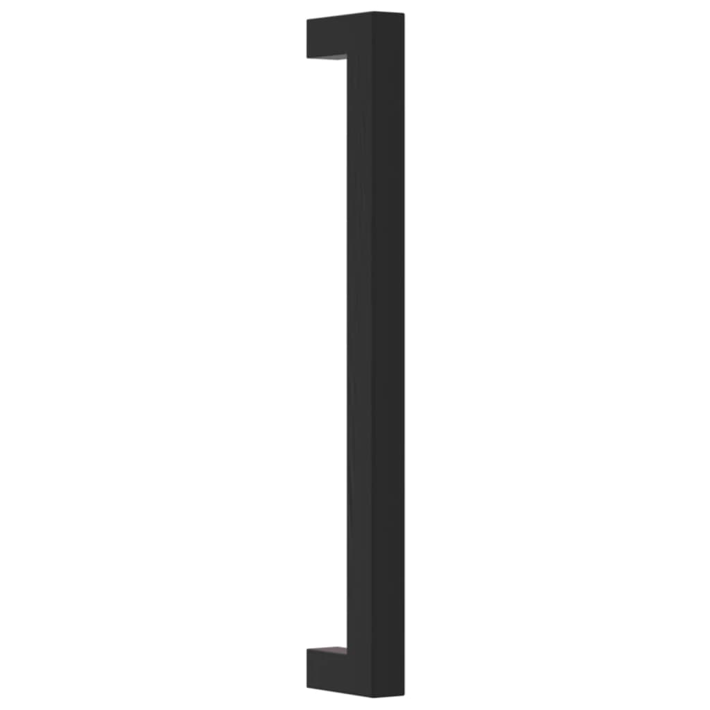 Vidaxl handvatten 10 st 192 mm roestvrij staal zwart