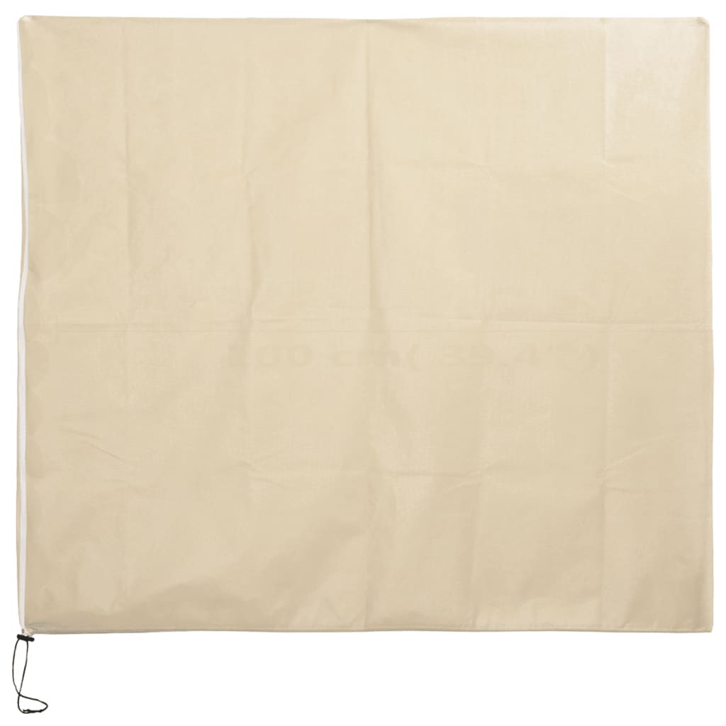 VidaXL Pflanzenschutzhüllen mit Reißverschluss, 70 g/m², 3,93 x 3,5 m