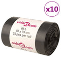 Vidaxx Müllsäcke 250 St 60 l Schwarz