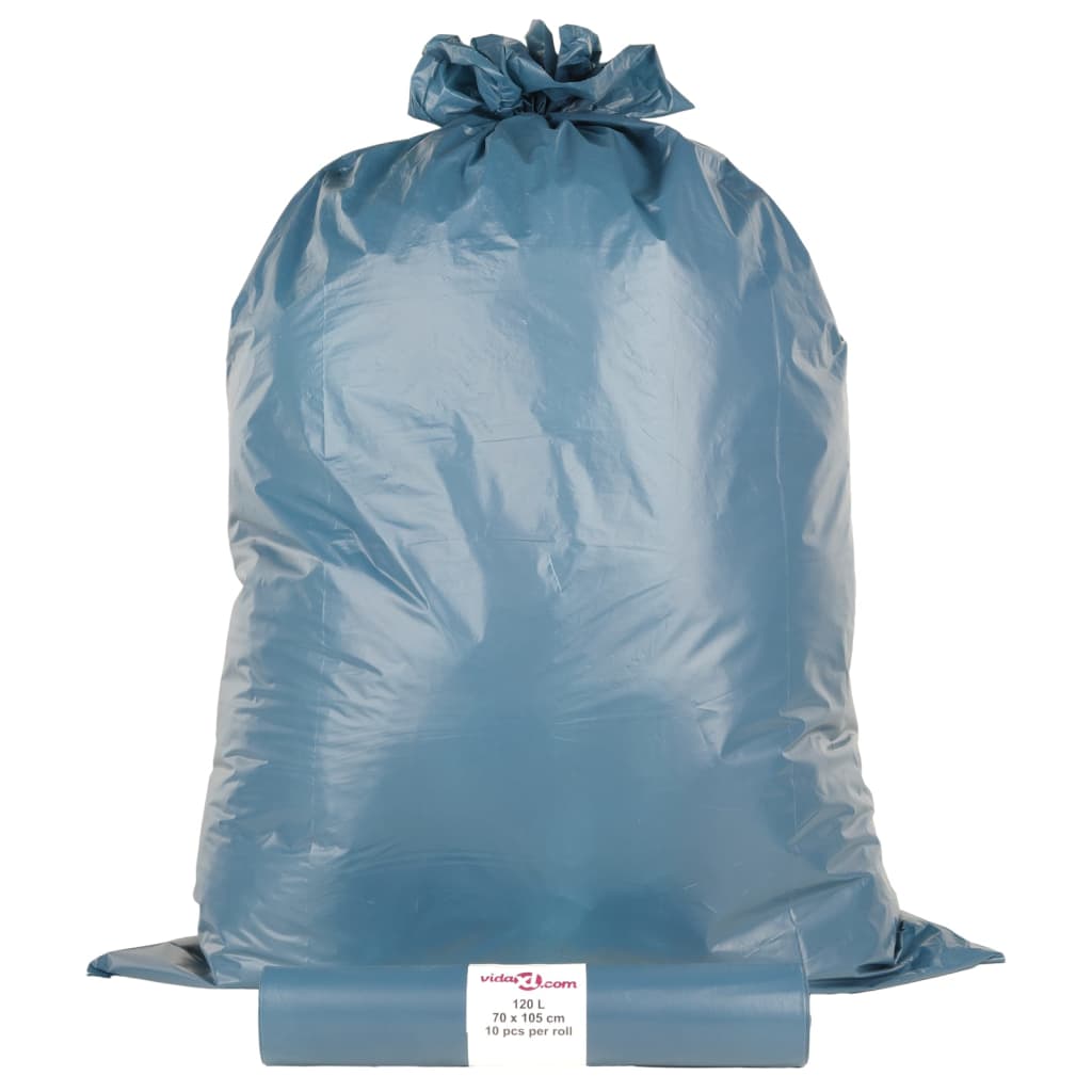 Vidaxx Müllsäcke 100 St 120 l Blau
