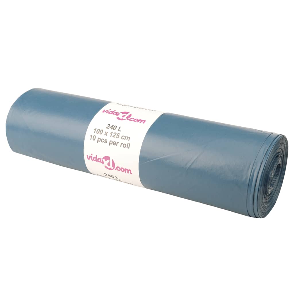 Vidaxx Müllsäcke 100 St 240 l Blau