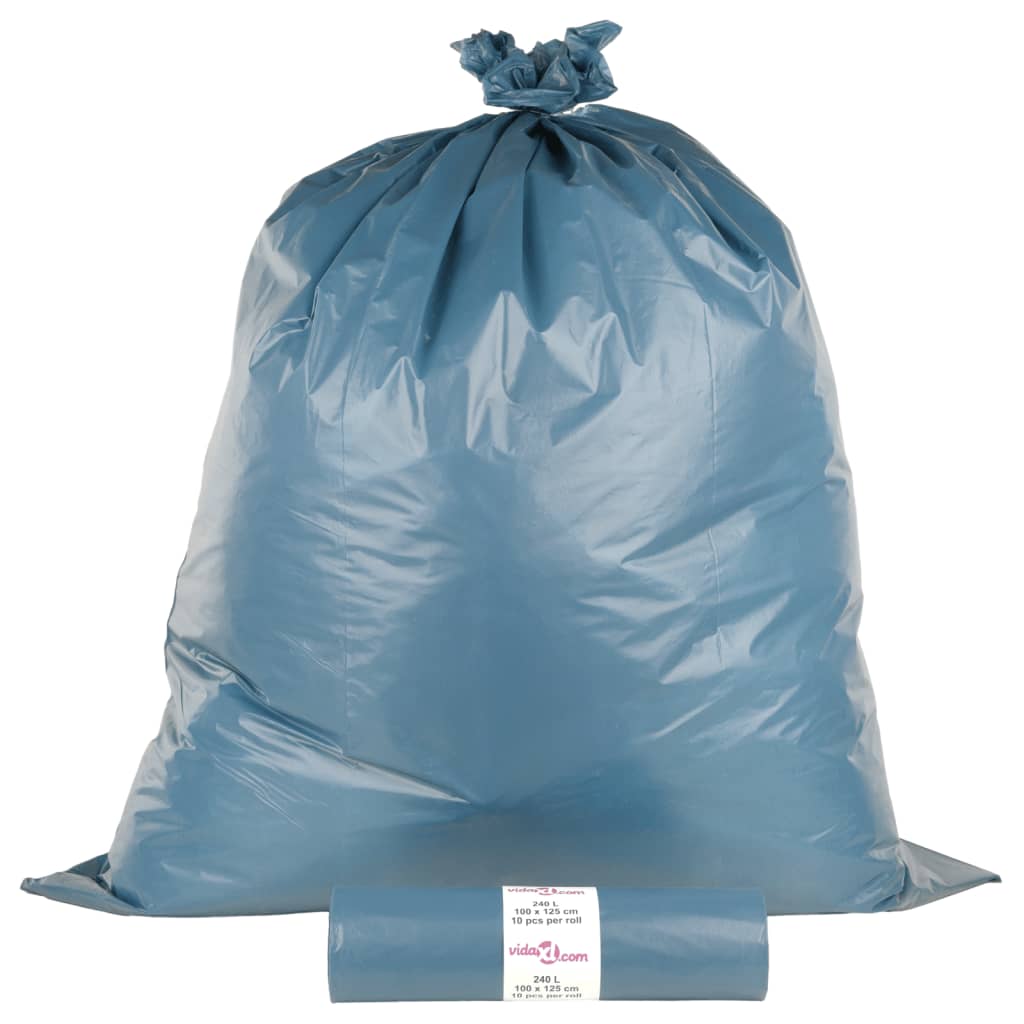 Vidaxx Müllsäcke 100 St 240 l Blau