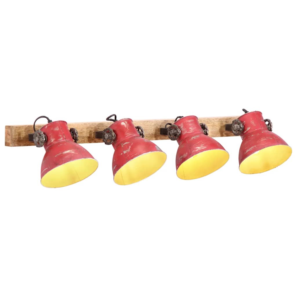 VIDAXL - Wandleuchte 25 W E27 90x25 cm Weantrot