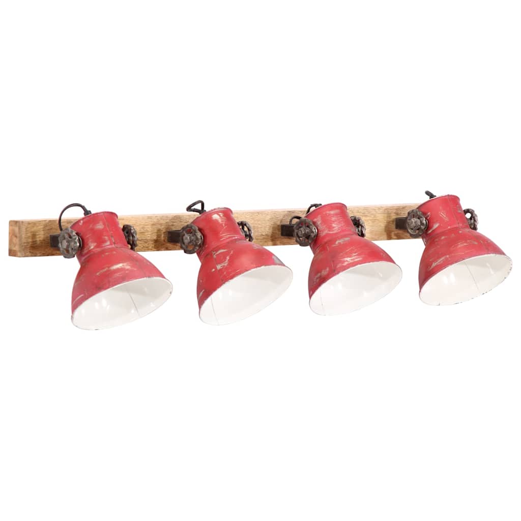 VIDAXL - Wandleuchte 25 W E27 90x25 cm Weantrot