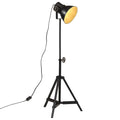 Vidaxl vloerlamp 25 w e27 35x35x65 95 cm zwart