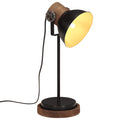 Vidaxl bureaulamp 25 w e27 17x17x50 cm zwart