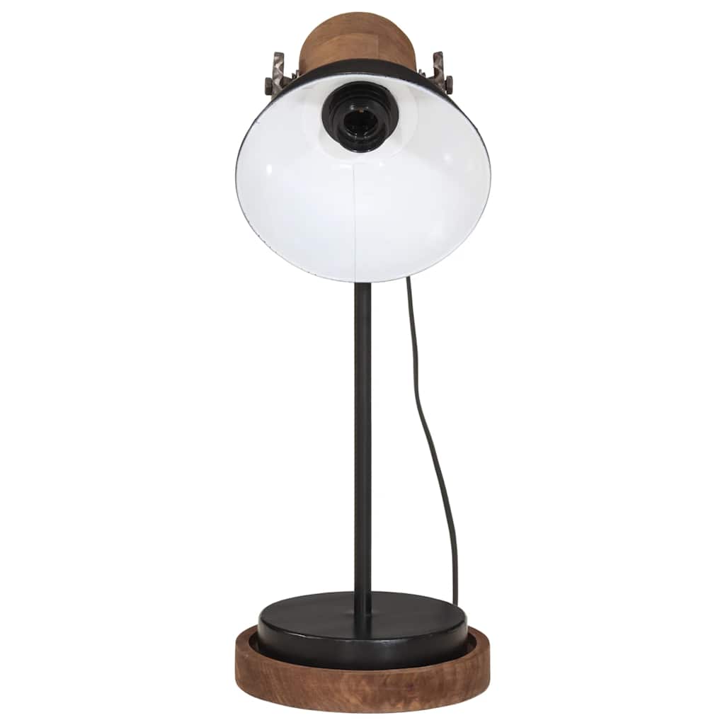 VidaXL Schreibtischlampe 25 W E27 17x17x50 cm Schwarz