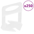 VidaXL Fliesenverlegeklammern, 250 Stück, 3 mm