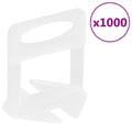 Vidaxl nivelleerklemmen voor tegels 1000 st 3 mm