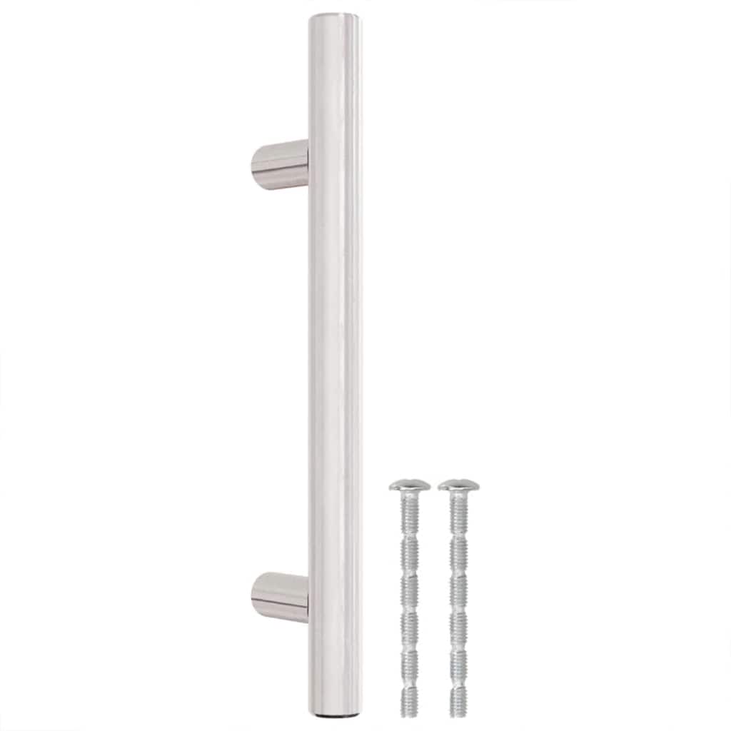 VidaXL Griffe, 10 Stück, 96 mm, Edelstahl, silberfarben