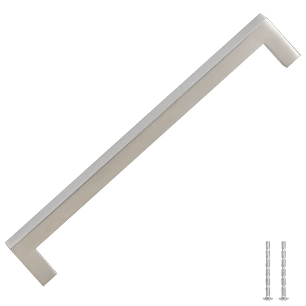 VidaXL Griffe, 5 Stück, 192 mm, Edelstahl, silberfarben