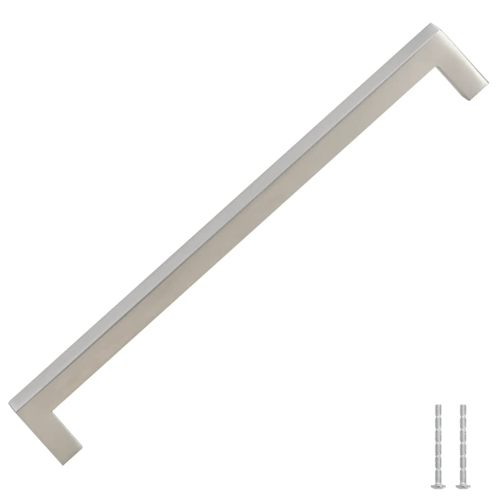 VidaXL Griffe, 5 Stück, 224 mm, Edelstahl, silberfarben