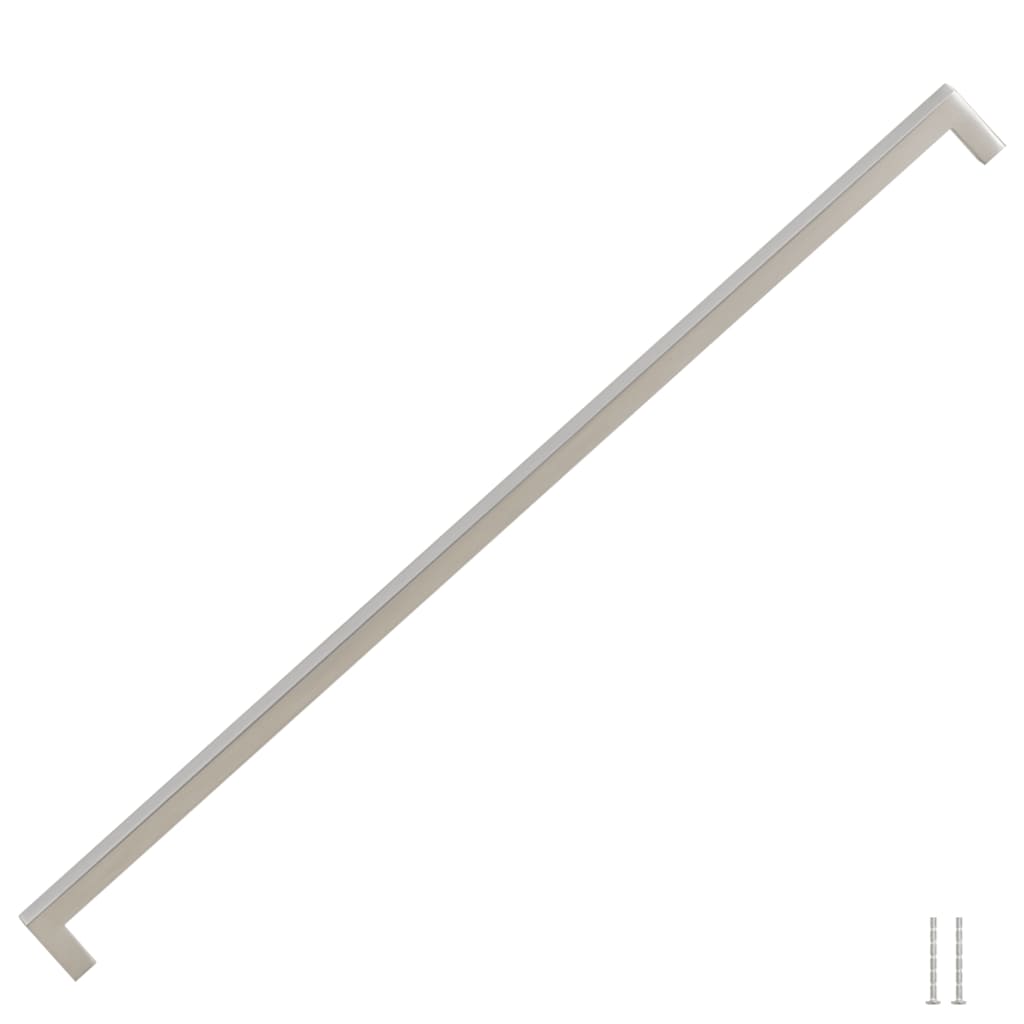 VidaXL Griffe, 5 Stück, 480 mm, Edelstahl, silberfarben