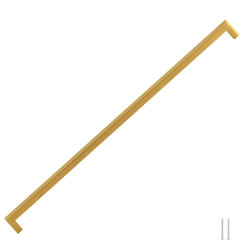 VidaXL Griffe, 5 Stück, 480 mm, Edelstahl, goldfarben