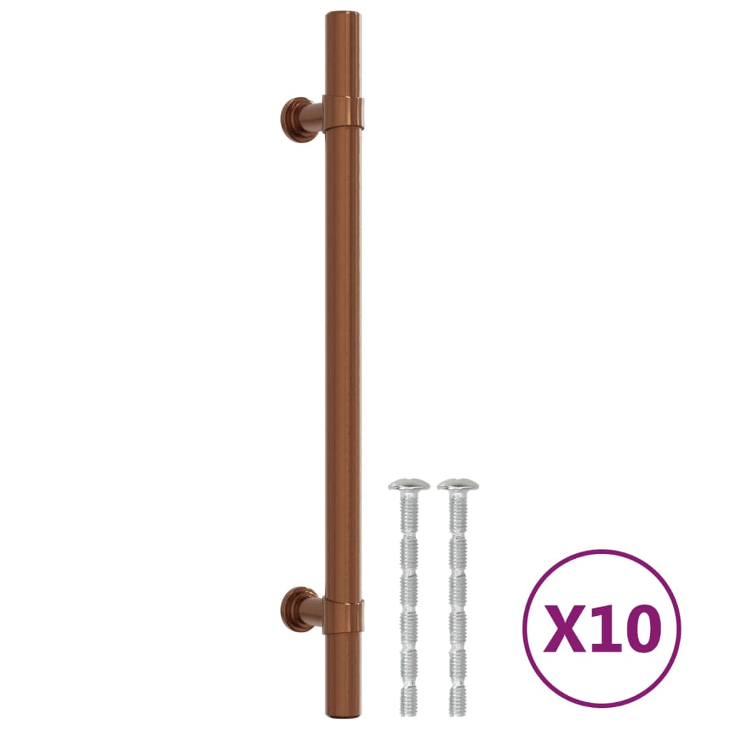 VidaXL Griffe, 10 Stück, 160 mm, Edelstahl, bronzefarben