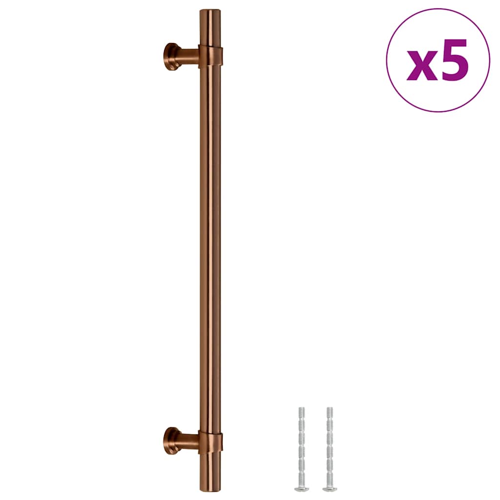VidaXL Griffe, 5 Stück, 192 mm, Edelstahl, bronzefarben