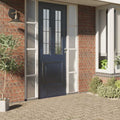Vidaxl raamfolies mat pvc transparantgrijs