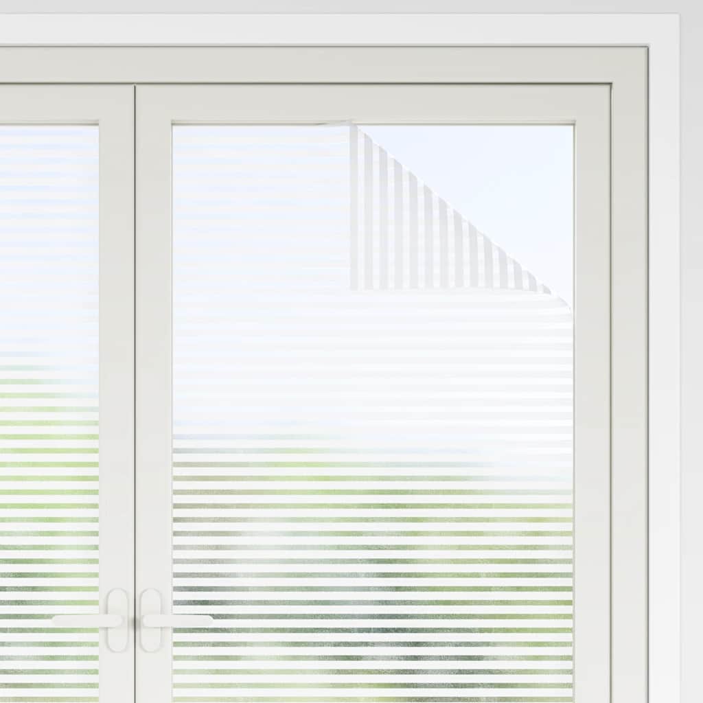 Vidaxl raamfolies strepenpatroon mat pvc
