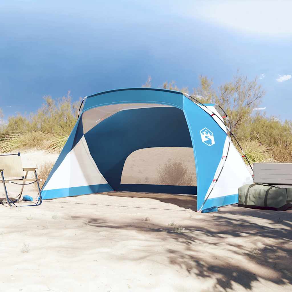VidaXL Strandzelt 274x178x170 148 cm 185t Polyester Azurblau