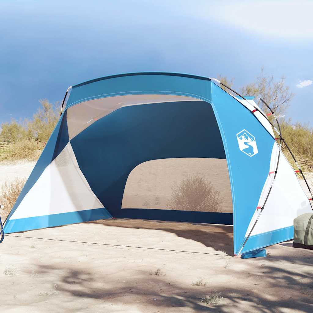 VidaXL Strandzelt 274x178x170 148 cm 185t Polyester Azurblau