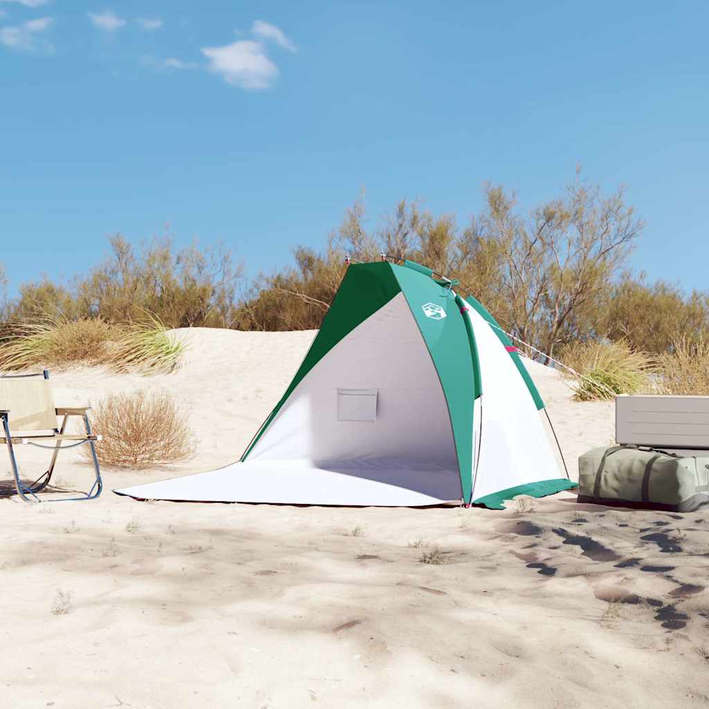 VidaXL Strandzelt 268x223x125 cm 185t Polyester Seegrün