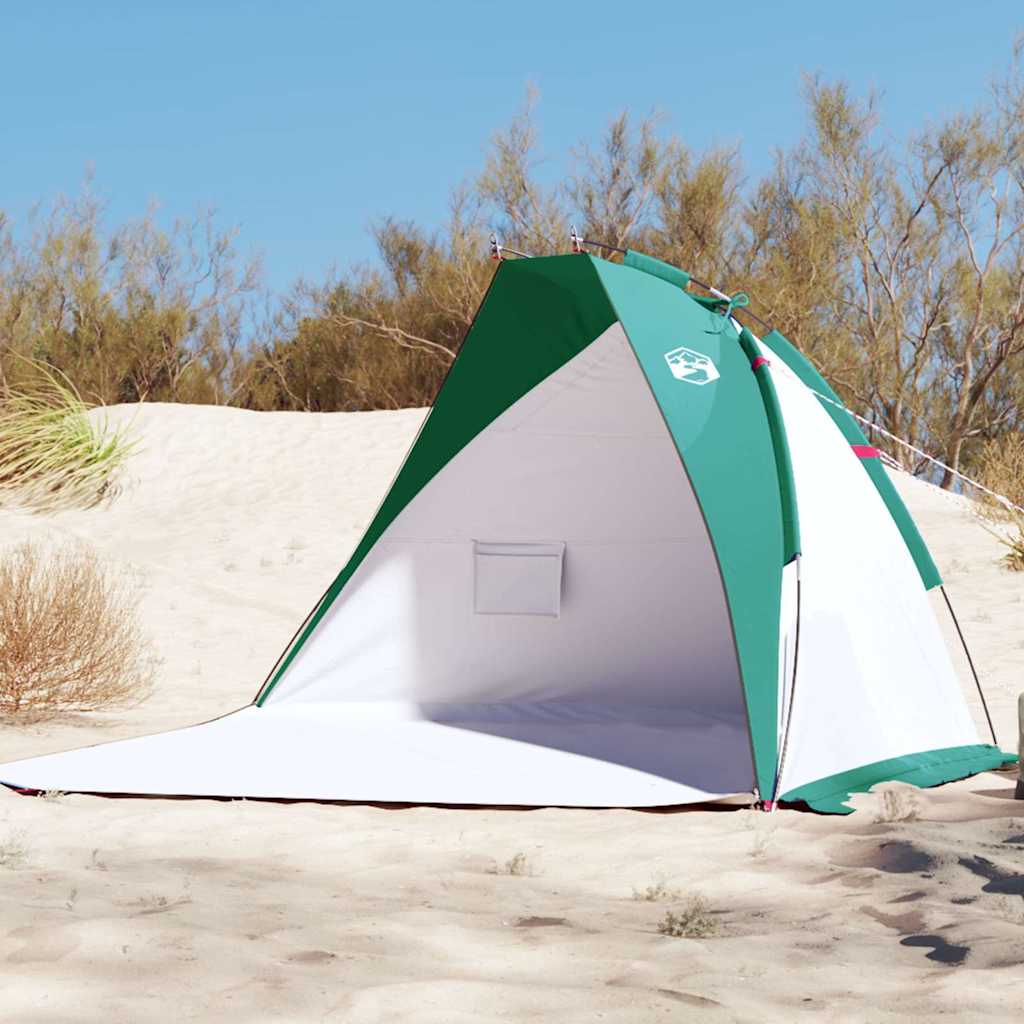 VidaXL Strandzelt 268x223x125 cm 185t Polyester Seegrün