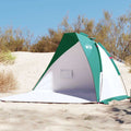 VidaXL Strandzelt 268x223x125 cm 185t Polyester Seegrün