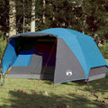 Vidaxl Familie mit Markise, 6 Personen, wasserdicht, blau