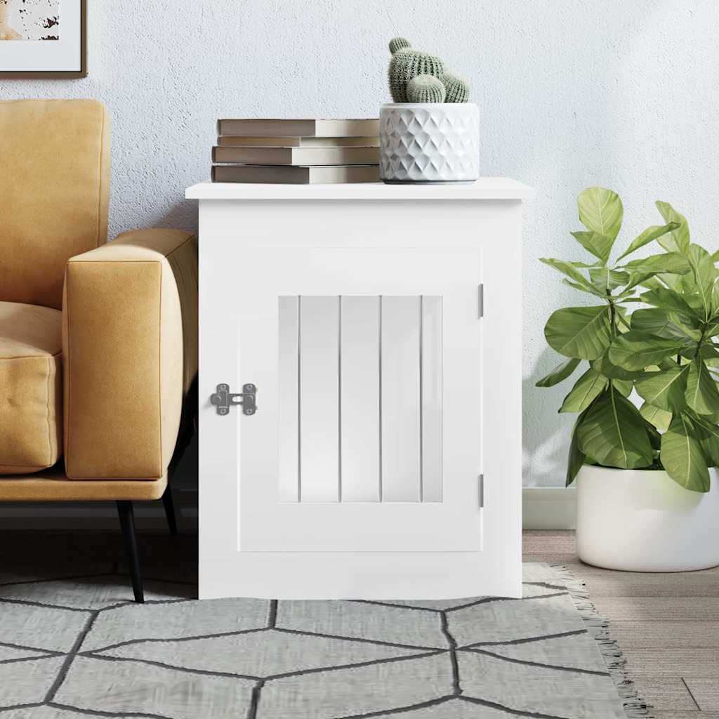 VIDAXL Hundebank 55x75x65 cm, Preis reserviert, Weiß