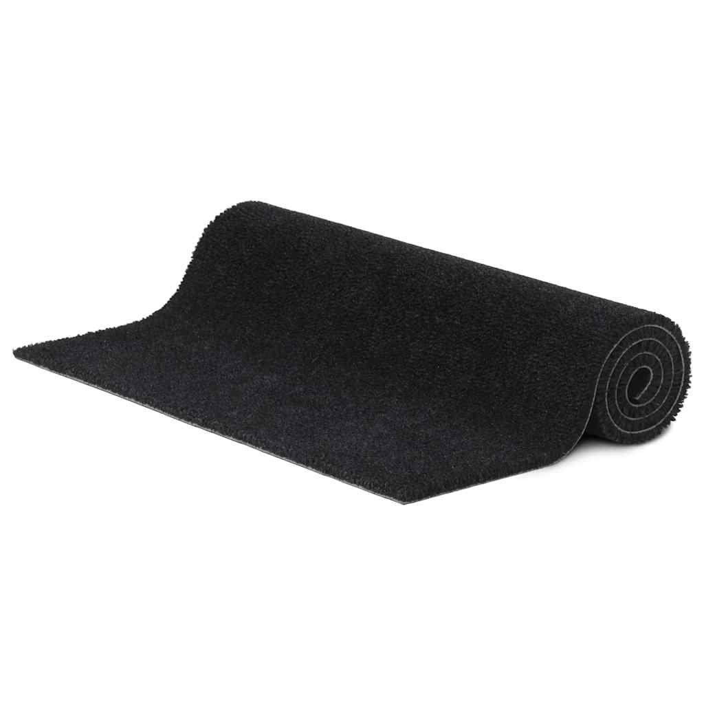 VIDAXL Fußmatte 90x150 cm, getuftet, Kokosfaser, Phaser Schwarz