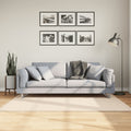VidaXL Teppich Huarte, kurzflorig, weich, waschbar, 120 x 170 cm, beige