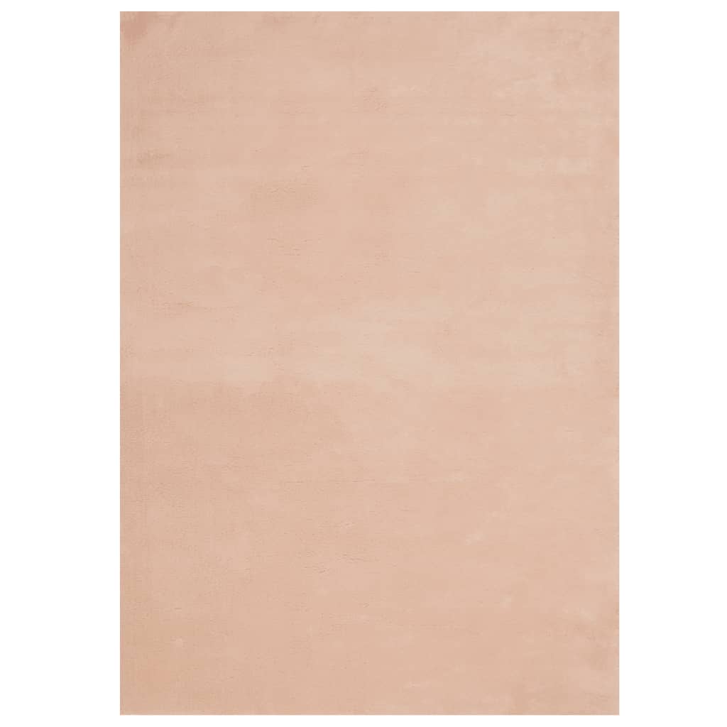 VidaXL Teppich Huarte Low -Molzen weichwaschbar 200x280 cm Rosa