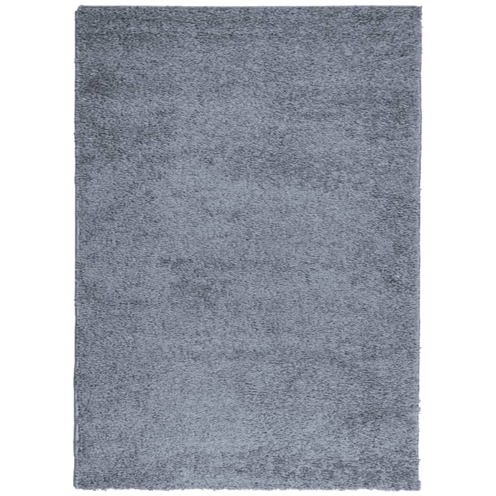 VidaXL Teppich Pamplona Shaggy hochmodern 200x280 cm blau