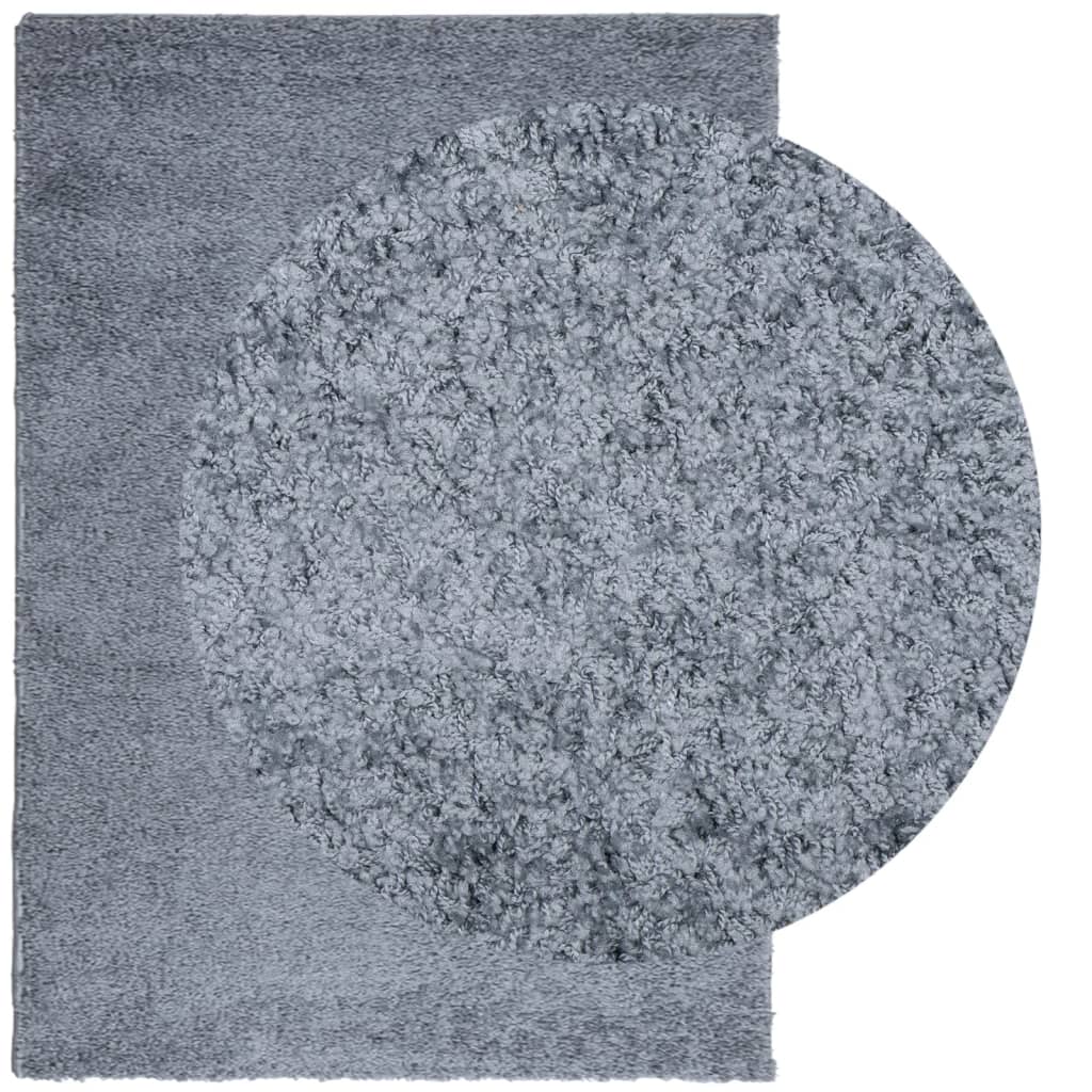 VidaXL Teppich Pamplona Shaggy hochmodern 200x280 cm blau