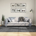 VidaXL Teppich Oviedo klein - 160 x 230 cm Anthrazit - lackiert