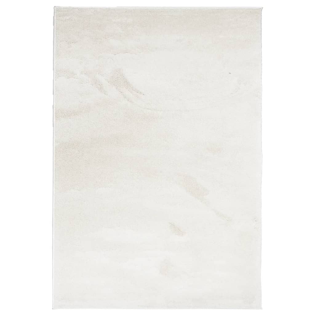 Vidaxl vloerkleed oviedo laagpolig 200x280 cm beige