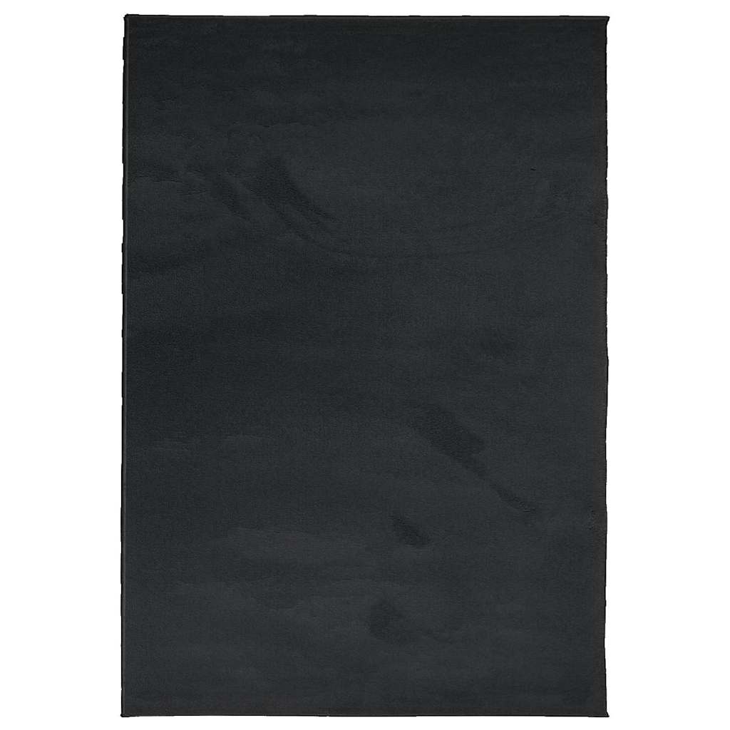 Vidaxxl Teppich Oviedo klein - 160 x 230 cm schwarz