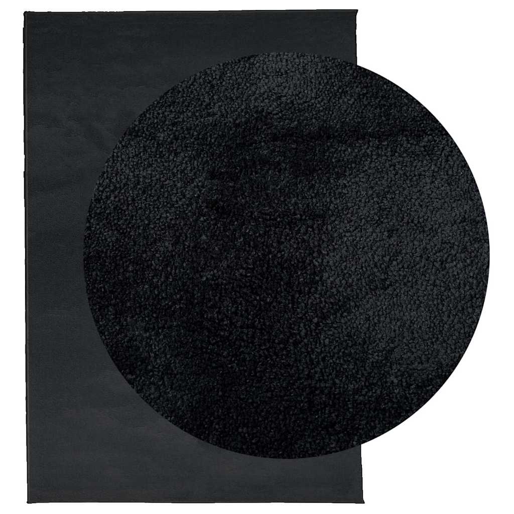 Vidaxxl Teppich Oviedo klein - 160 x 230 cm schwarz