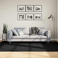 Vidaxxl Teppich Oviedo klein - 160 x 230 cm schwarz