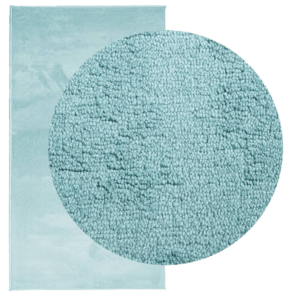 VidaXL Teppich Oviedo, Kurzflor, 60 x 110 cm, Grün