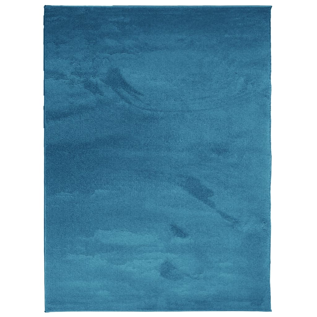 Vidaxl vloerkleed oviedo laagpolig 240x340 cm turquoise