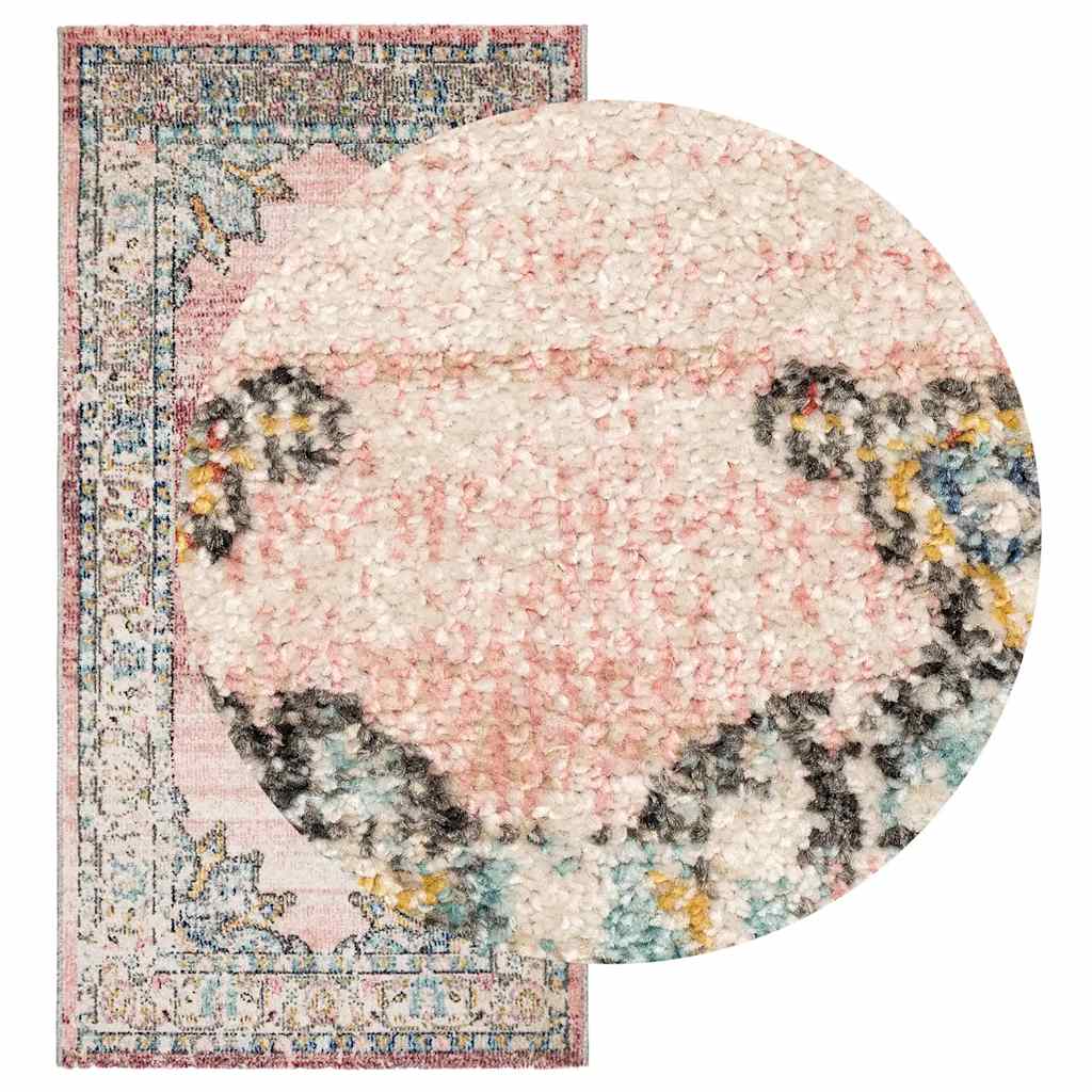 VidaXL Arbizu Teppich für drinnen und draußen, Vintage-Stil, 80 x 150 cm