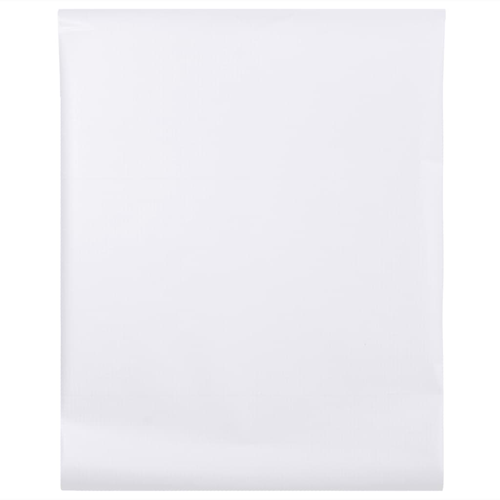 VidaXL Fensterfolie Matt 90x500 cm PVC Weiß