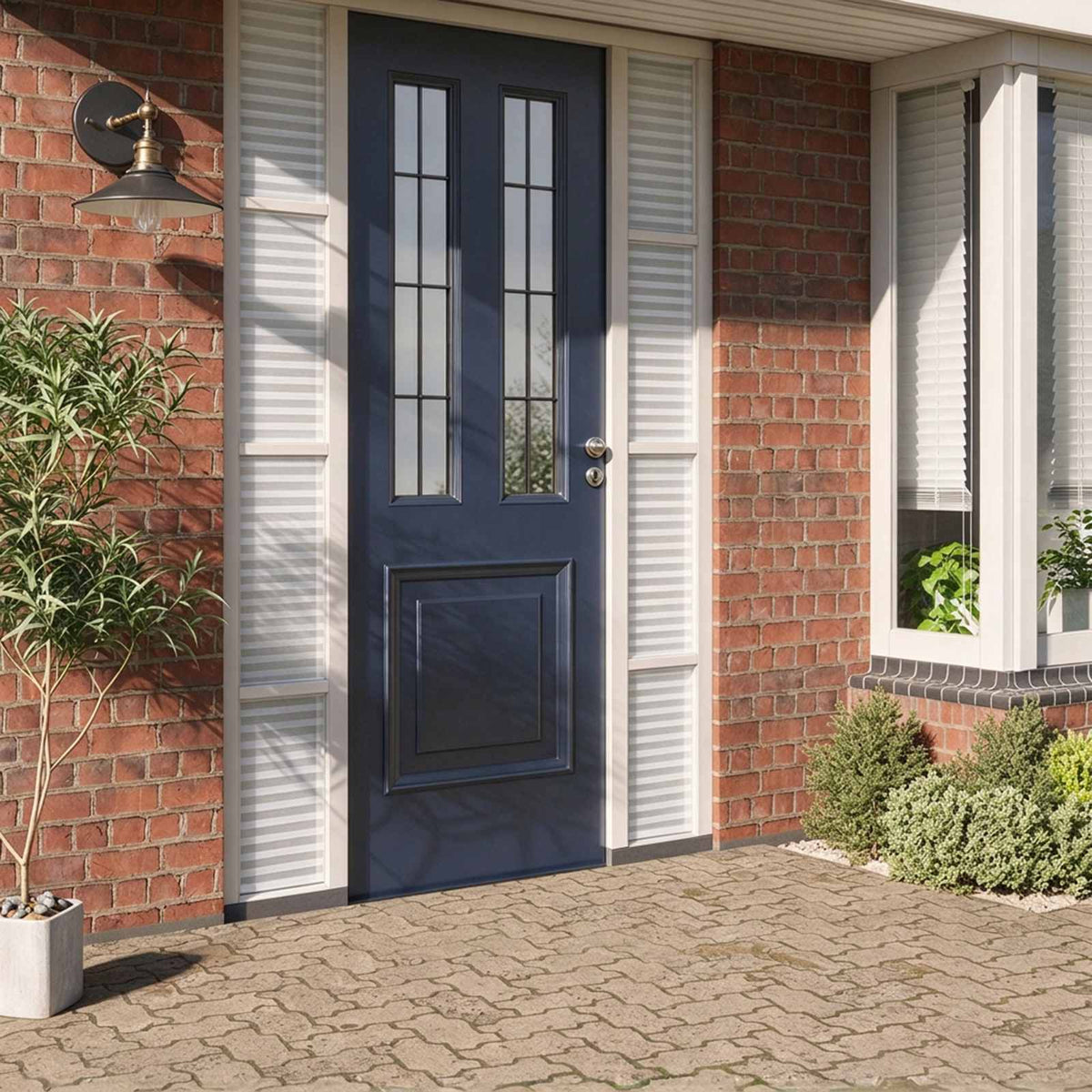 Vidaxl raamfolie strepenpatroon mat 60x2000 cm pvc