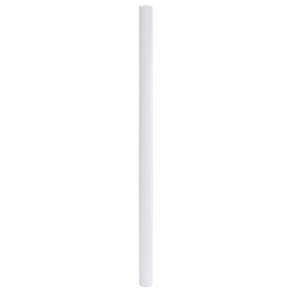 VidaXL Möbelfolie, selbstklebend, 90 x 500 cm, PVC, mattweiß