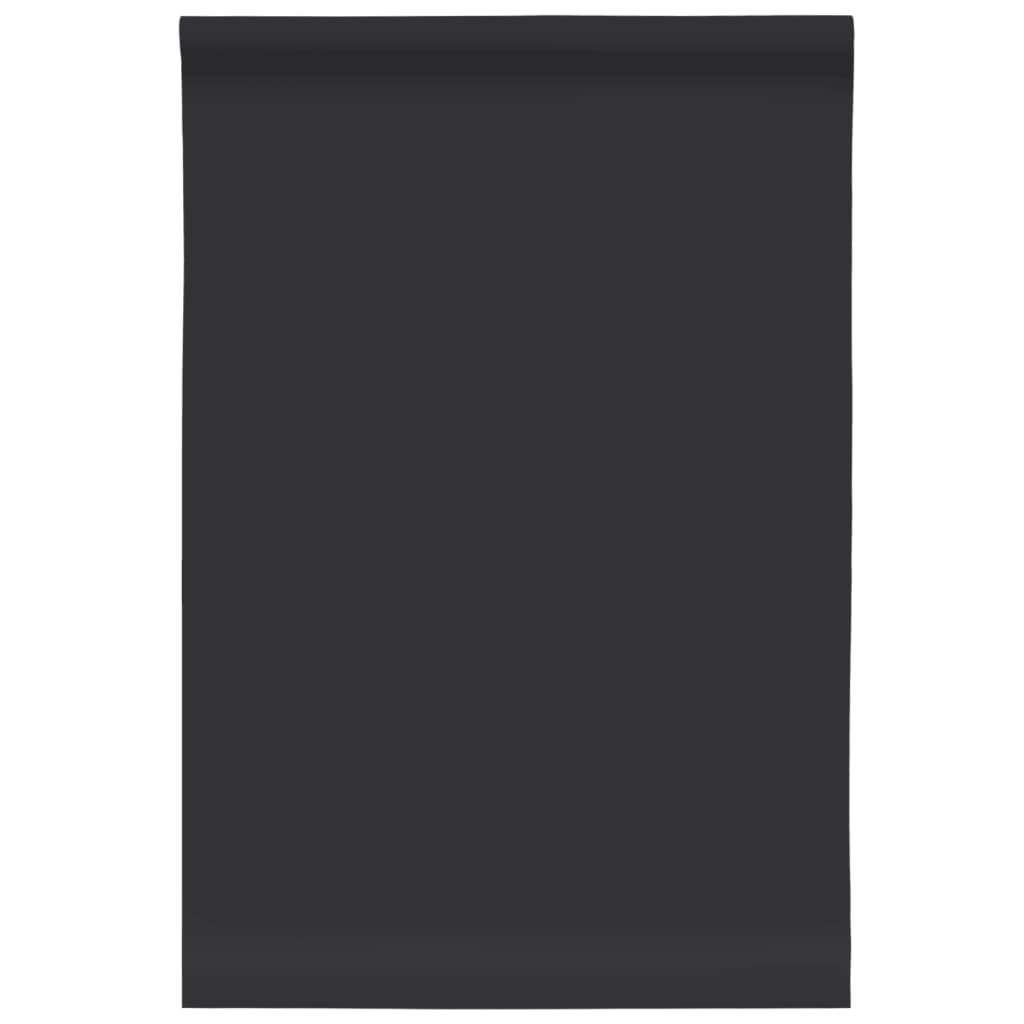 Vidaxx Möbelöl Selbstadhäsiv 90 x 500 cm PVC Mattschwarz