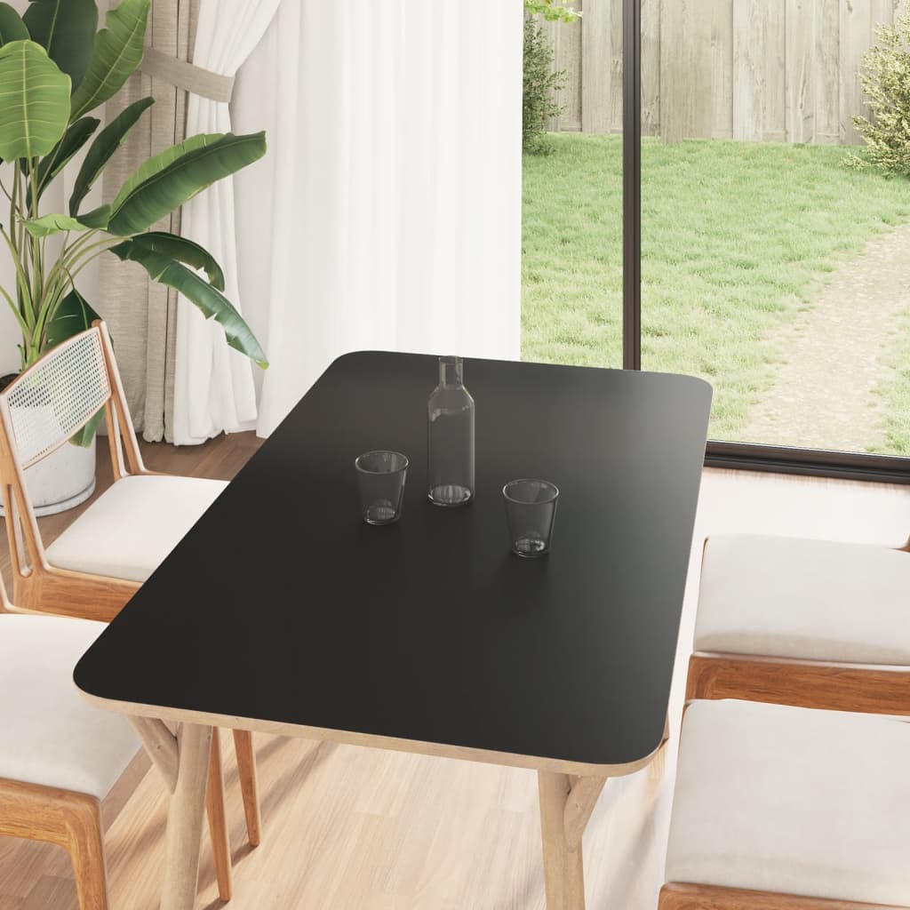 Vidaxx Möbelöl Selbstadhäsiv 90 x 500 cm PVC Mattschwarz