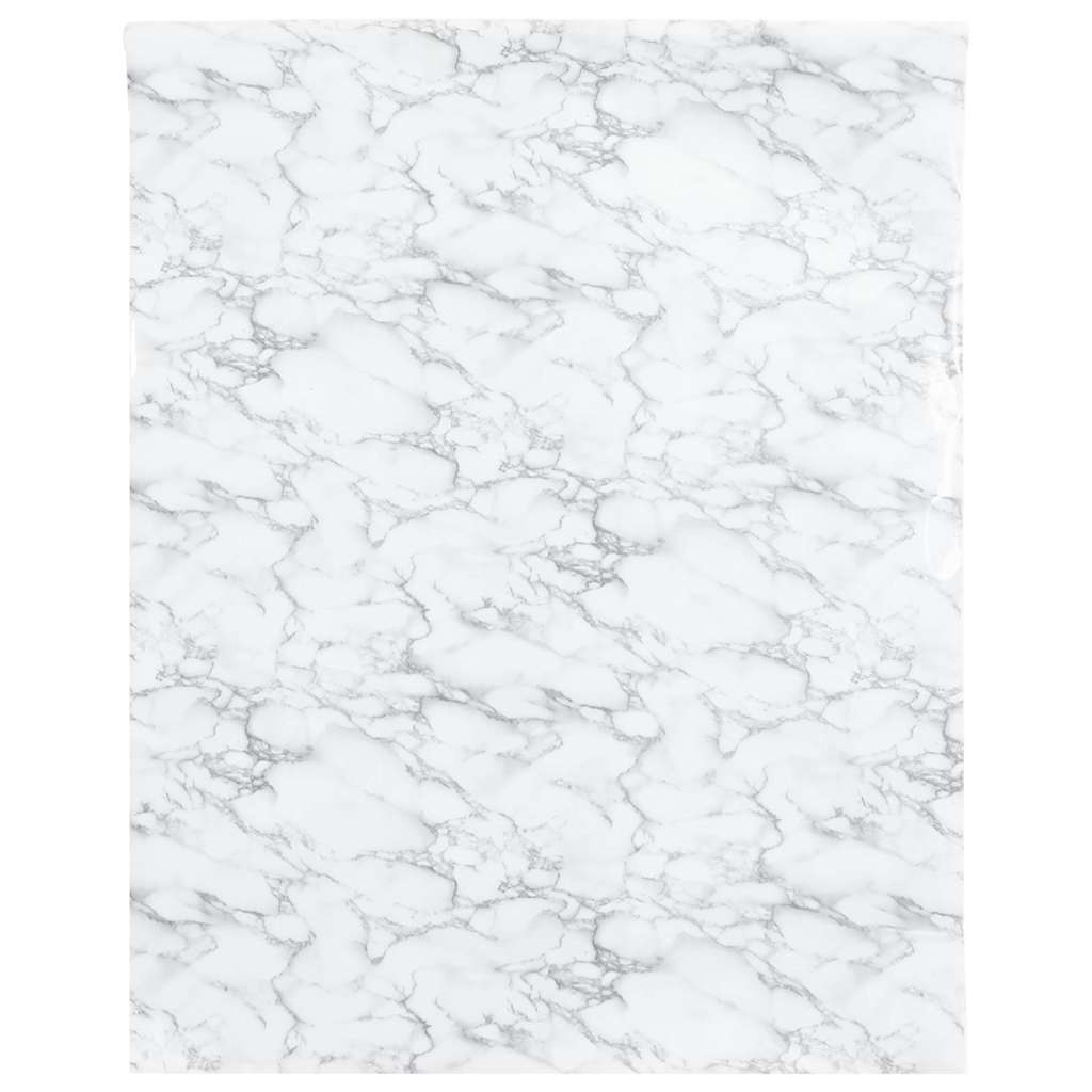Vidaxl meubelfolie zelfklevend 90x500 cm pvc marmerwit