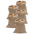 VidaXL Jutesäcke, 5 Stück, 220 g/m², 60 x 105 cm, 100 % Jute